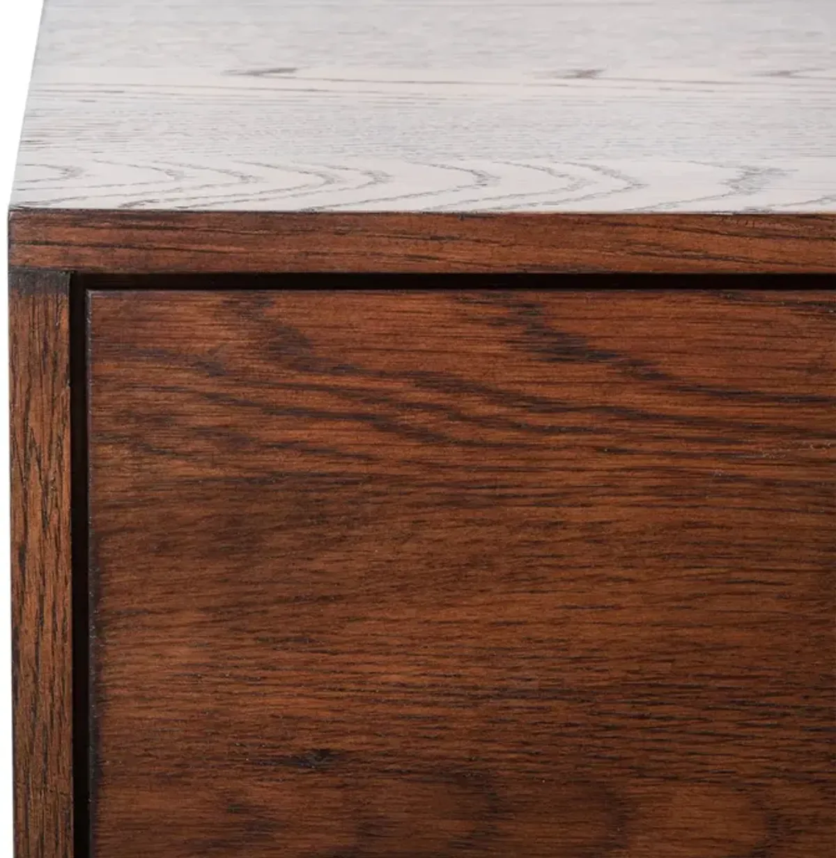 Safavieh Mallory 3-Drawer Nightstand - Dark Brown