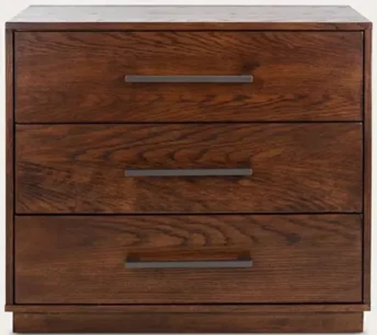 Safavieh Mallory 3-Drawer Nightstand - Dark Brown