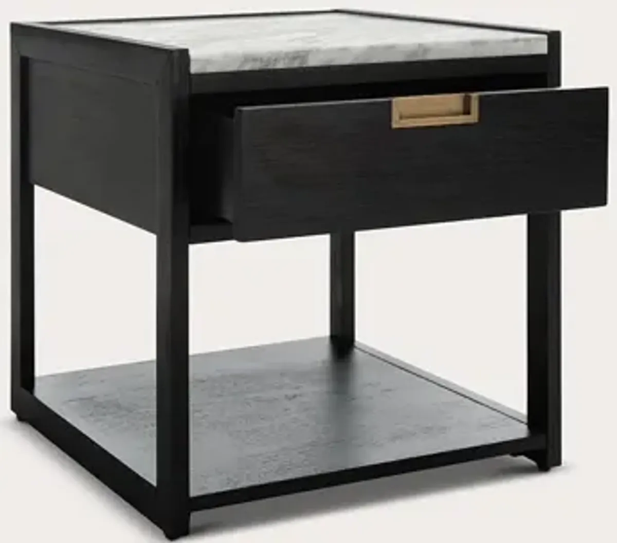 Safavieh Adeline 1-Drawer Nightstand - Black