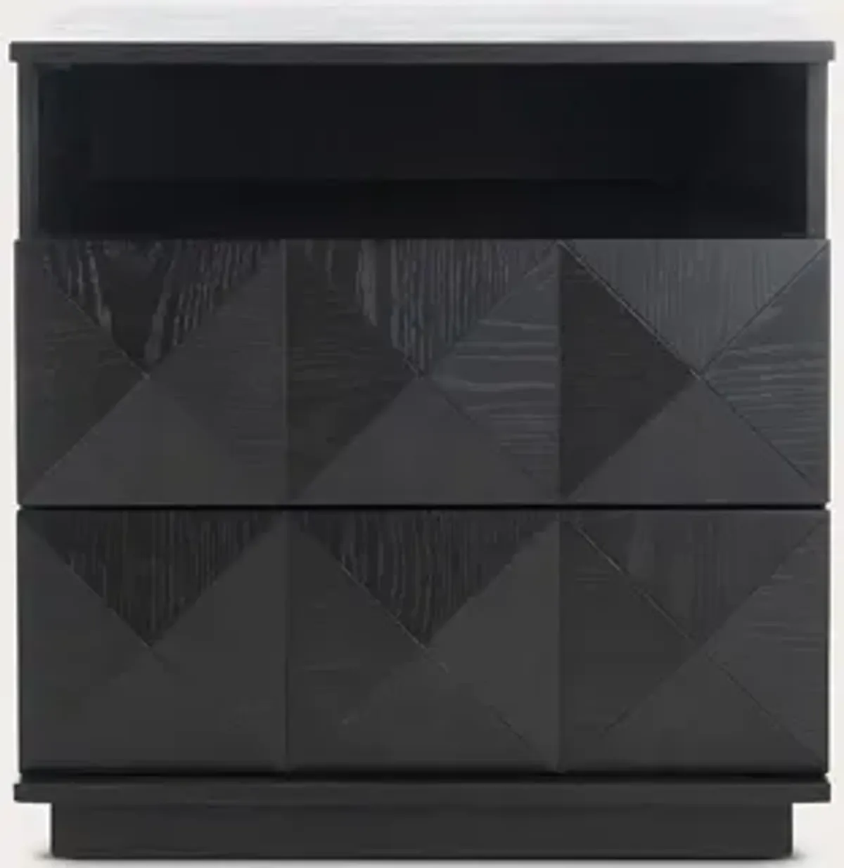 Safavieh Patty 2-Drawer Nightstand - Black