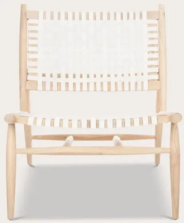 Safavieh Luna Accent Chair Cognac/Natural by City Mattress