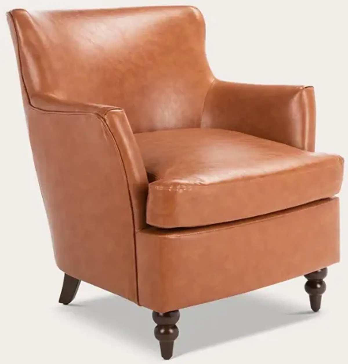 Safavieh Levin Accent Chair - Cognac