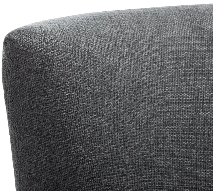 Safavieh Delfino Accent Chair - Dark Grey