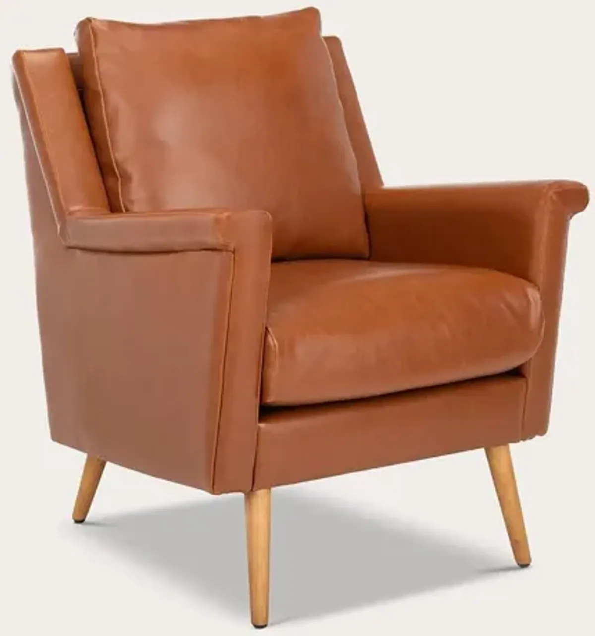 Safavieh Astrid Mid Century Armchair - Navy