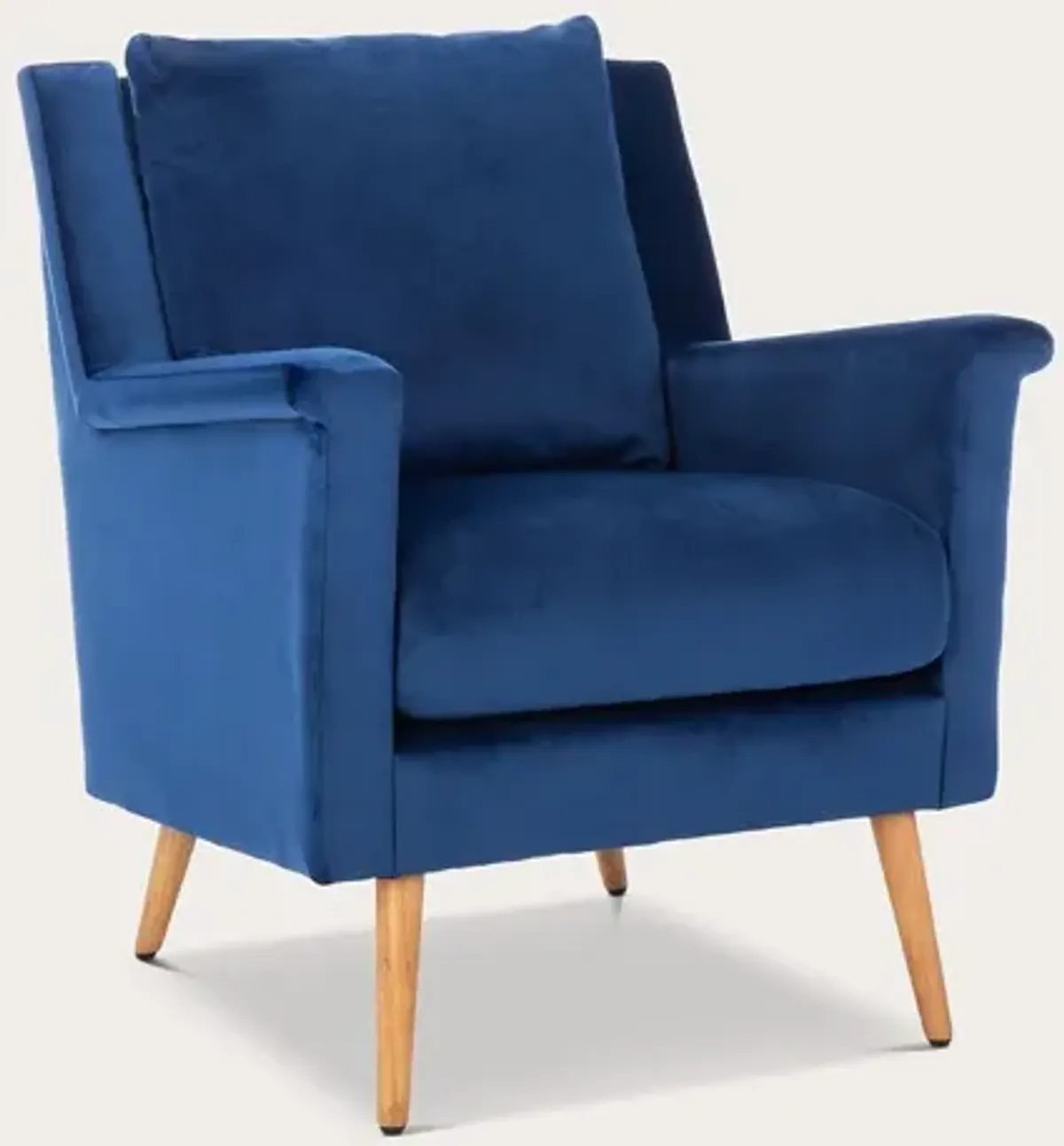 Safavieh Astrid Mid Century Armchair - Navy