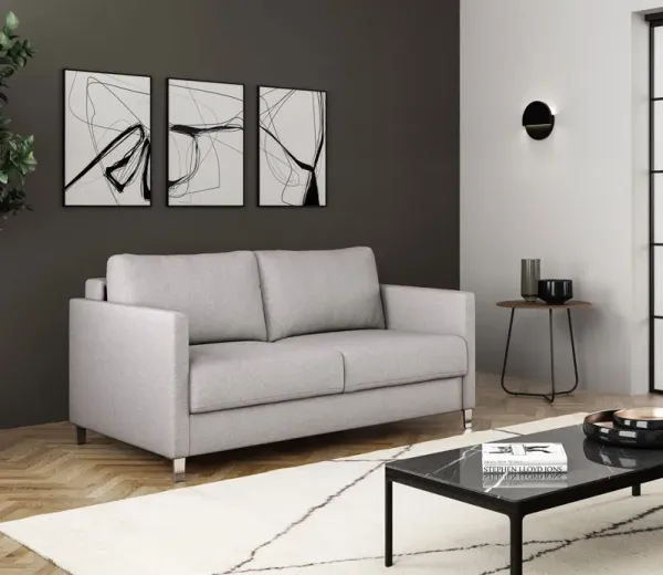 Luonto Elfin Sleeper Loveseat - Grey - Full