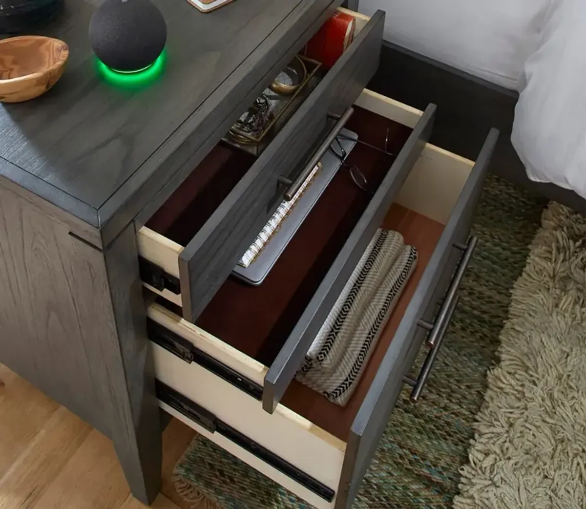 Aspen Home Preston 2-Drawer Nightstand