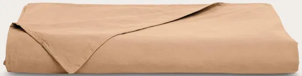 Dr. Weil by PureCare Dr. Weil Garment Washed Percale Duvet Cover - Desert Sand - King/California King