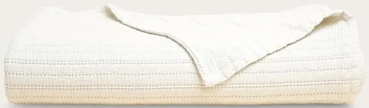 Dr. Weil by PureCare Dr. Weil Ridgeback Coverlet Handcrafted - Agave - King/California King