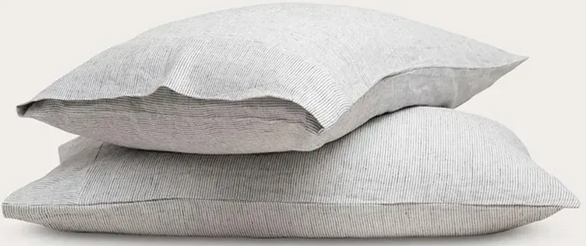 Dr. Weil by PureCare Dr. Weil Relaxed Hemp Pillowcases - Stone Grey - King