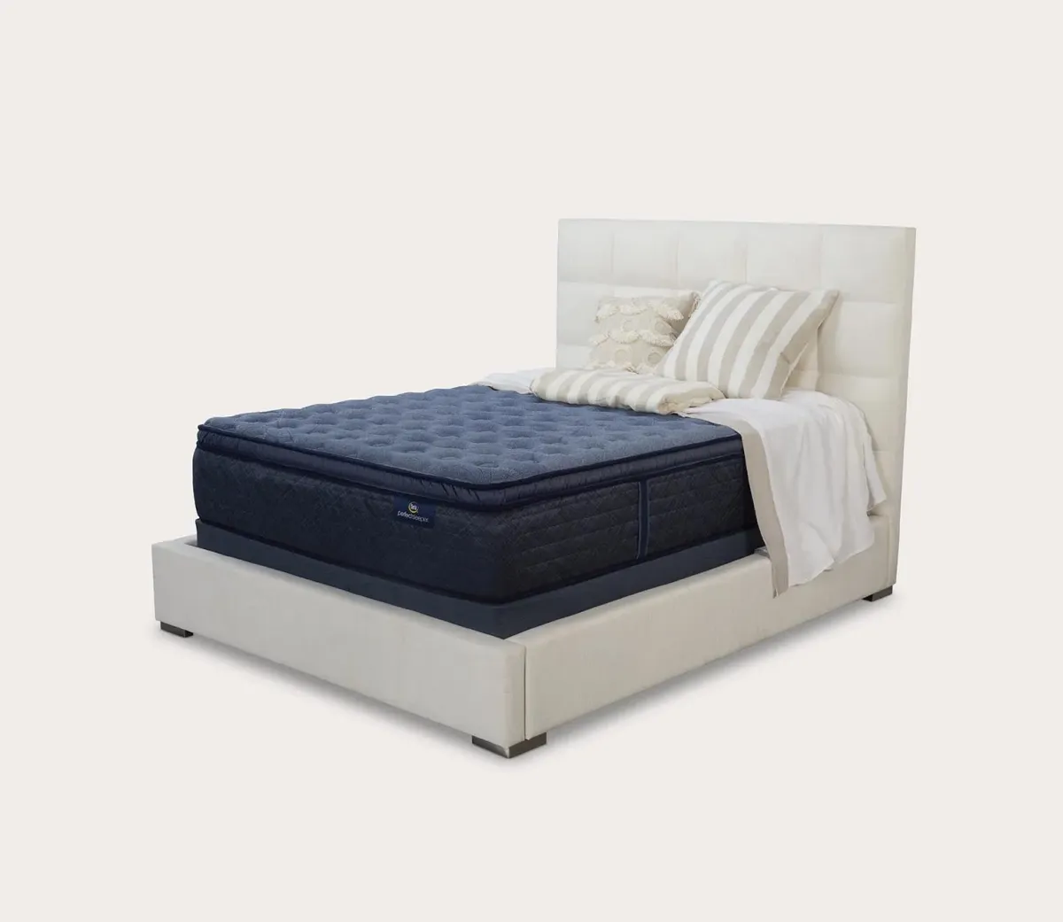 Serta Perfect Sleeper Delray Medium Pillow Top Innerspring Mattress - Memory Foam - Twin XL