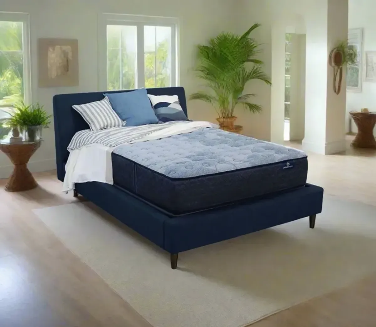 Serta Perfect Sleeper Naples Medium Innerspring Mattress - Memory Foam - Full