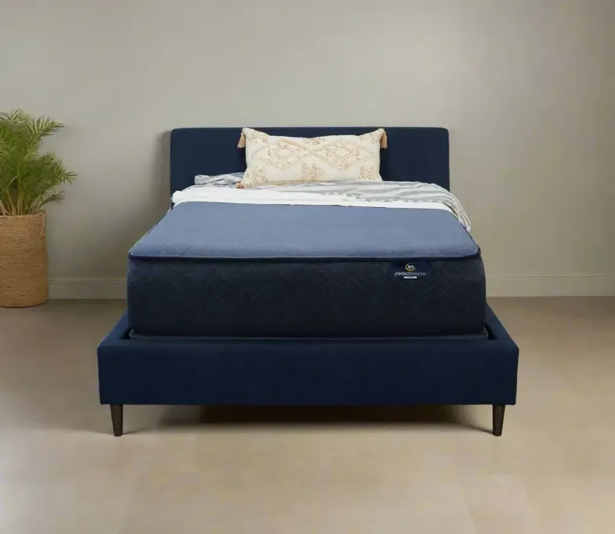 Serta Perfect Sleeper Pompano Bay Plush Hybrid Mattress - Memory Foam - Twin