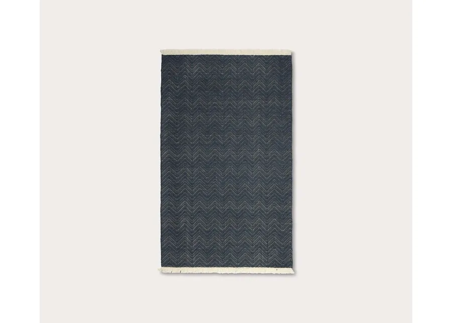 Villa by Classic Home Augusta Navy Area Rug