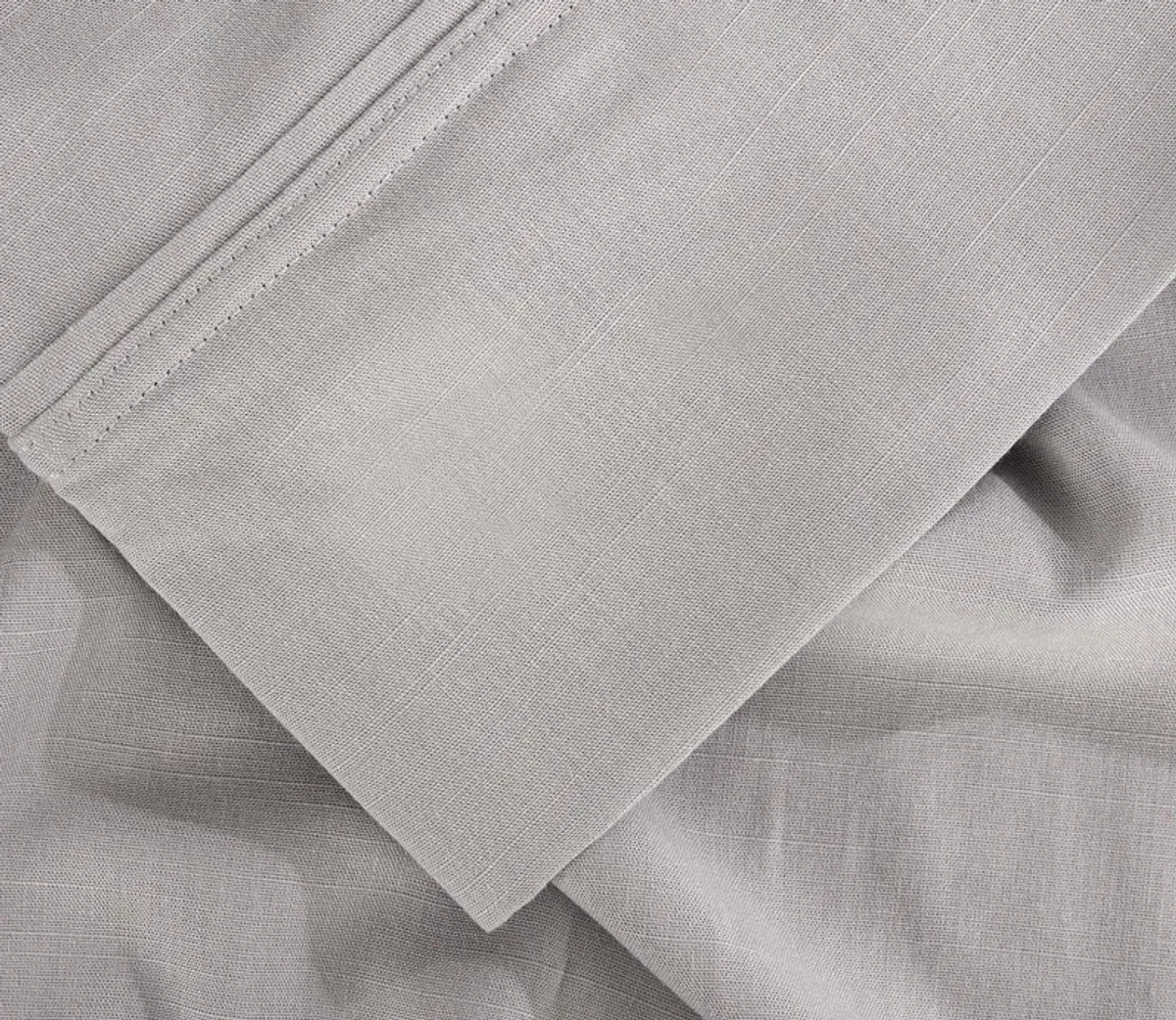 Bedgear Hyper-Linen Sheet Set - Light Grey - Queen
