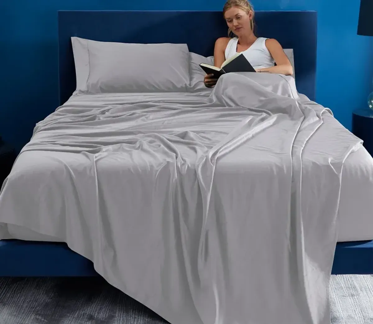 Bedgear Hyper-Wool Sheet Set - Light Grey - Queen