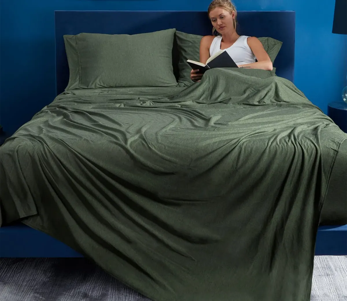 Bedgear Hyper-Wool Sheet Set - Forest Green - Queen