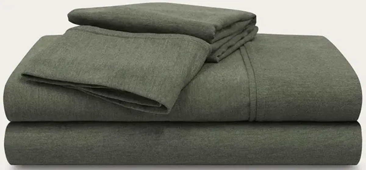 Bedgear Hyper-Wool Sheet Set - Forest Green - King/Cal King