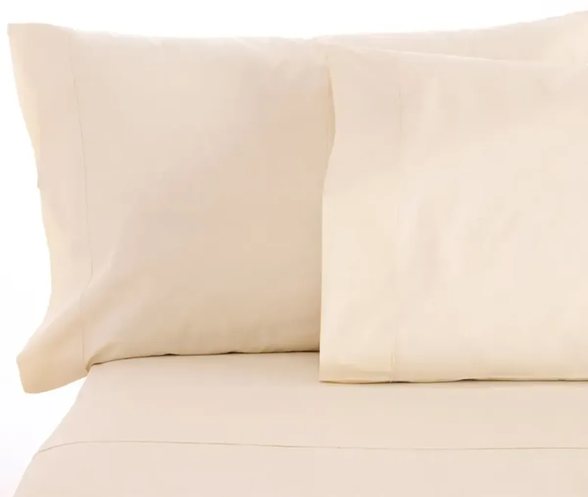 Sleep & Beyond Organic Cotton Sateen Sheet Set - Classic Ivory - Twin