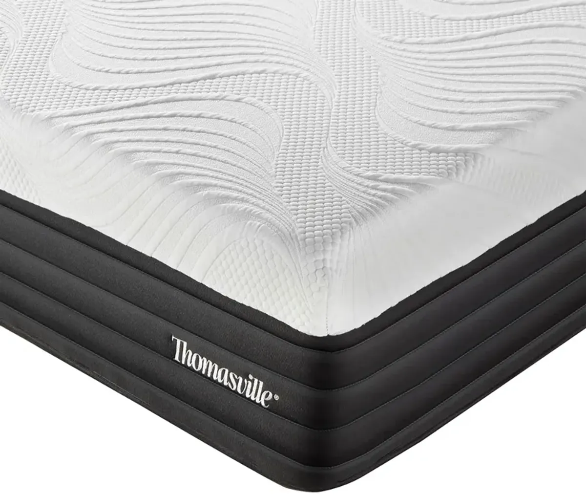 Bed in a Box Thomasville Plymouth 12.5'' Gel Memory Foam Medium Plush Hybrid Mattress - Queen