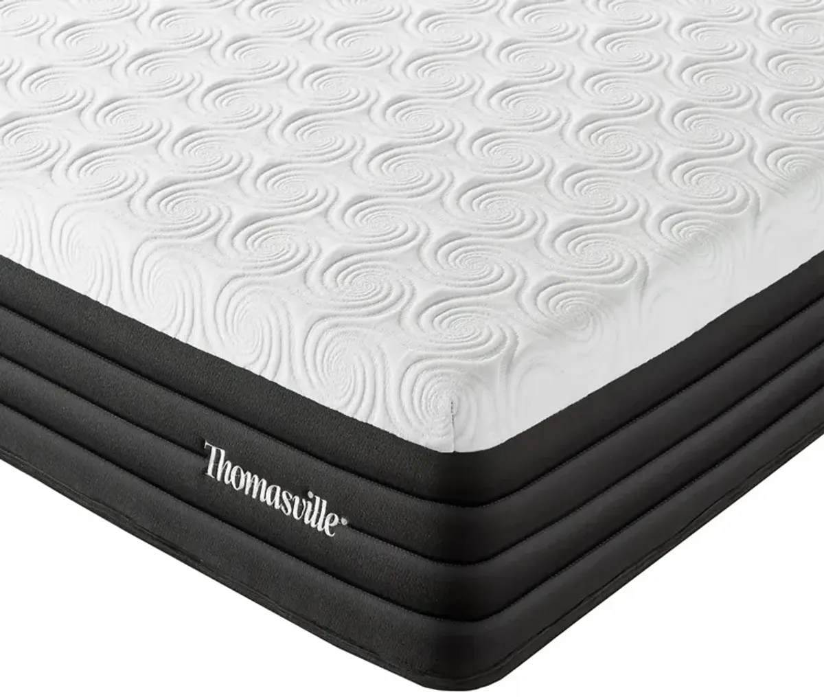 Bed in a Box Thomasville Raleigh 11.5'' Gel Memory Foam Medium Firm Hybrid Mattress - Twin