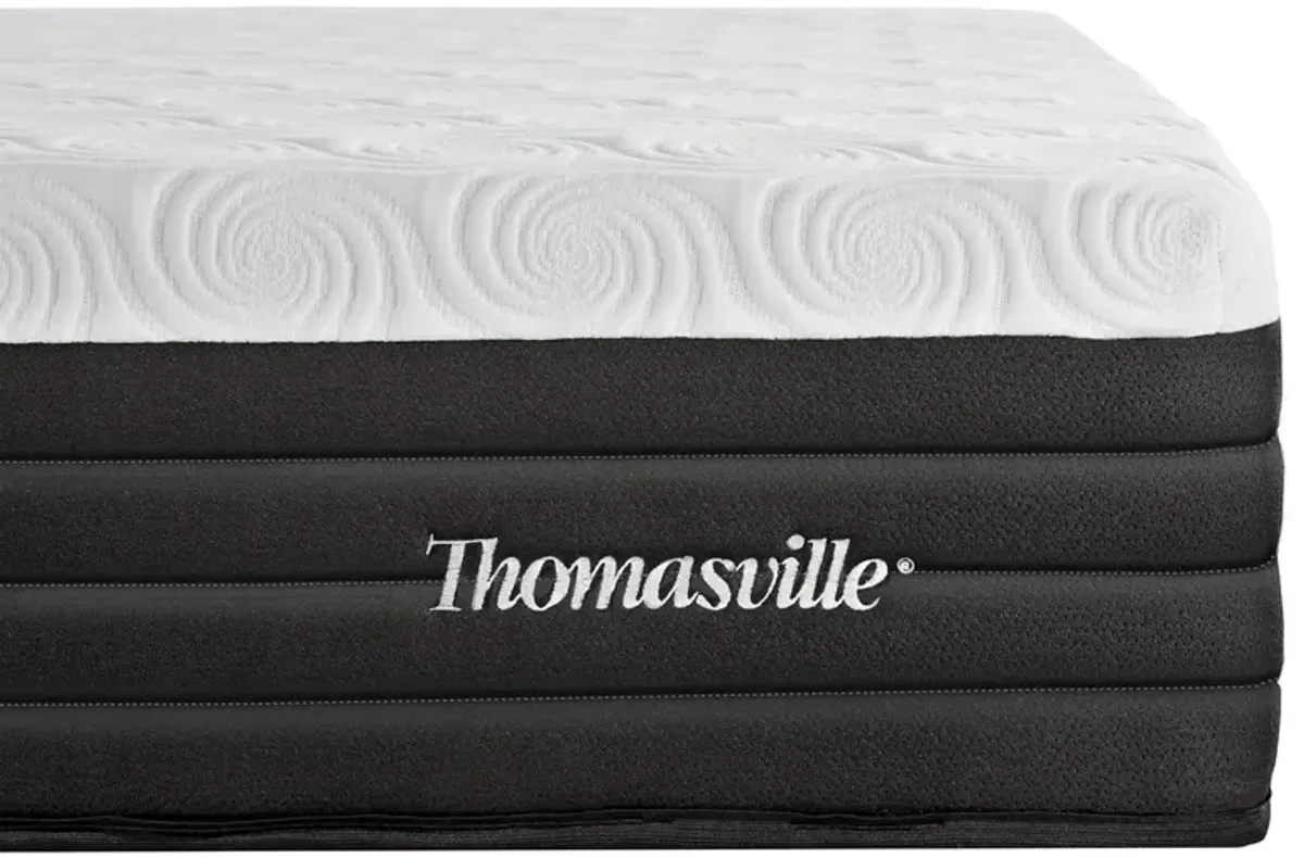 Bed in a Box Thomasville Raleigh 11.5'' Gel Memory Foam Medium Firm Hybrid Mattress - Twin