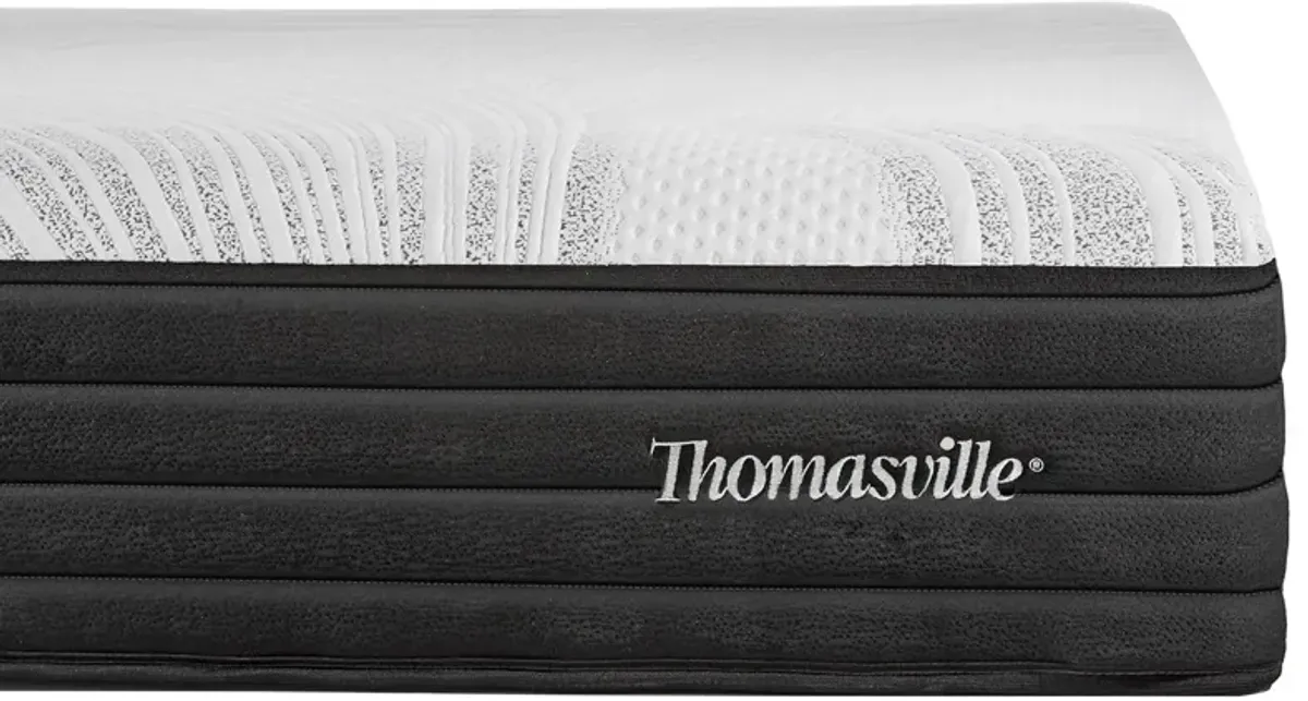 Bed in a Box Thomasville Franklin 10.5'' Foam Medium Plush Hybrid Mattress - Queen