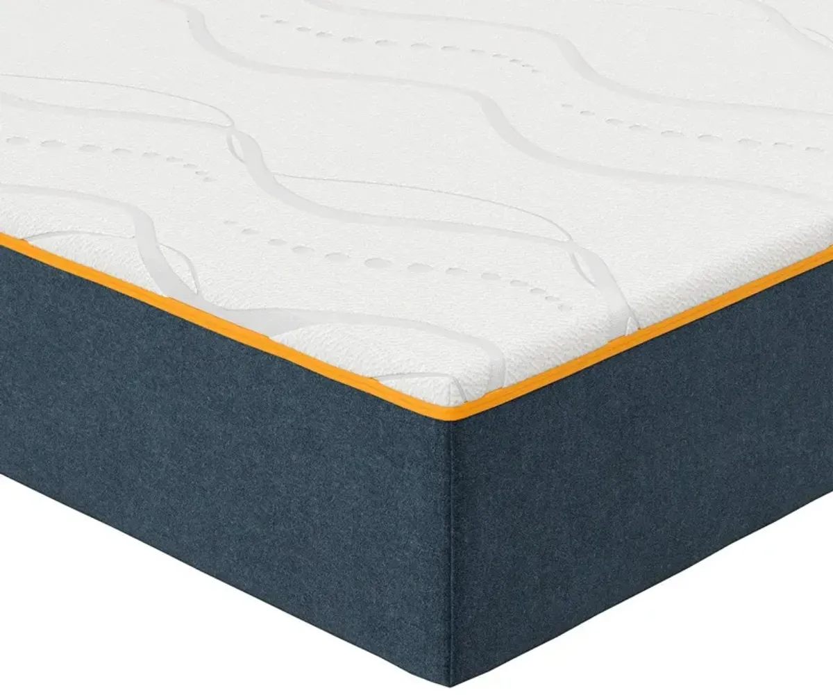 Bed in a Box Nautica Quietude 8'' Extra Firm Memory Foam Mattress - Twin