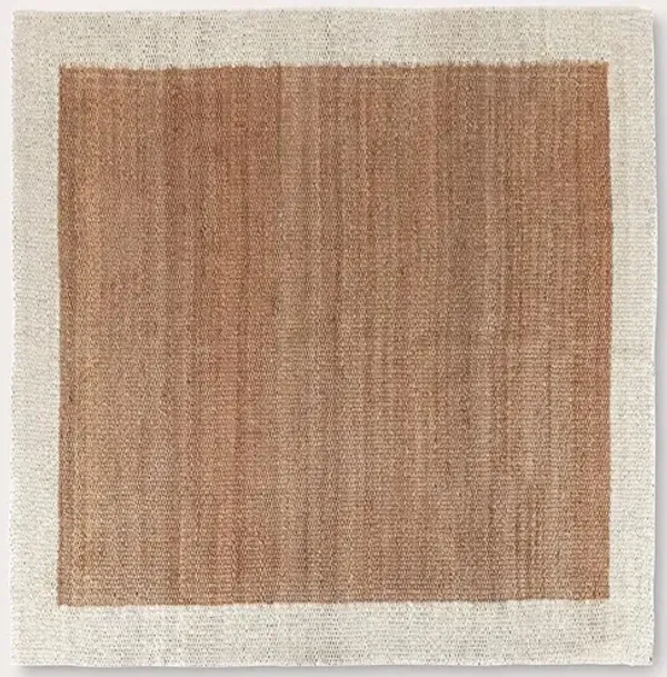Villa by Classic Home Frame Jute Area Rug - 8' x 10'