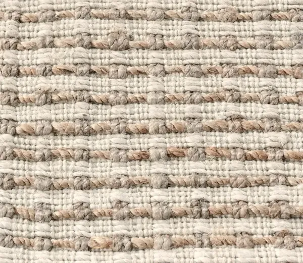 Villa by Classic Home Huntington Jute Ivory Natural Area Rug - 5' x 8'