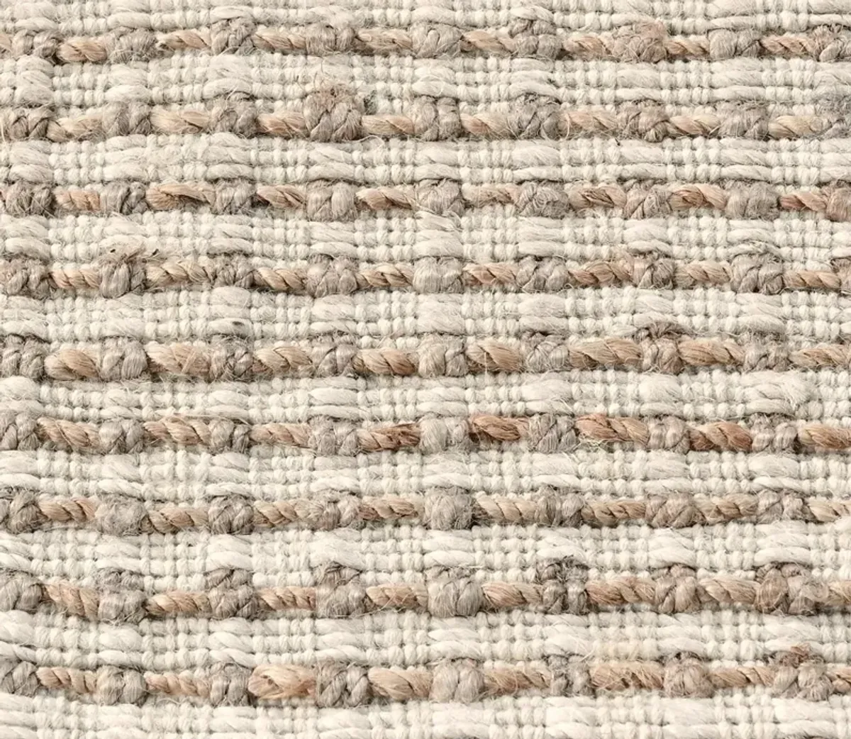 Villa by Classic Home Huntington Jute Ivory Natural Area Rug - 8' x 10'
