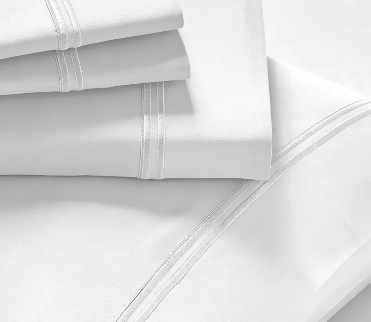 PureCare Comfort Soft Touch Bedding Bundle - White - Queen