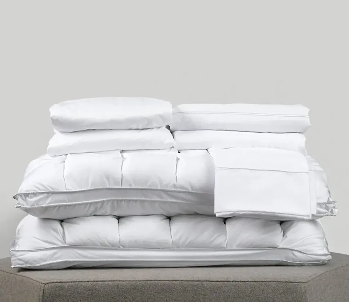PureCare Classic Bedding Bundle - Dove Gray - Twin XL