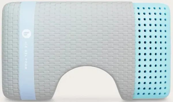 Blu Sleep Ice Gel Memory Foam Pillow - Memory Foam - Queen Surround