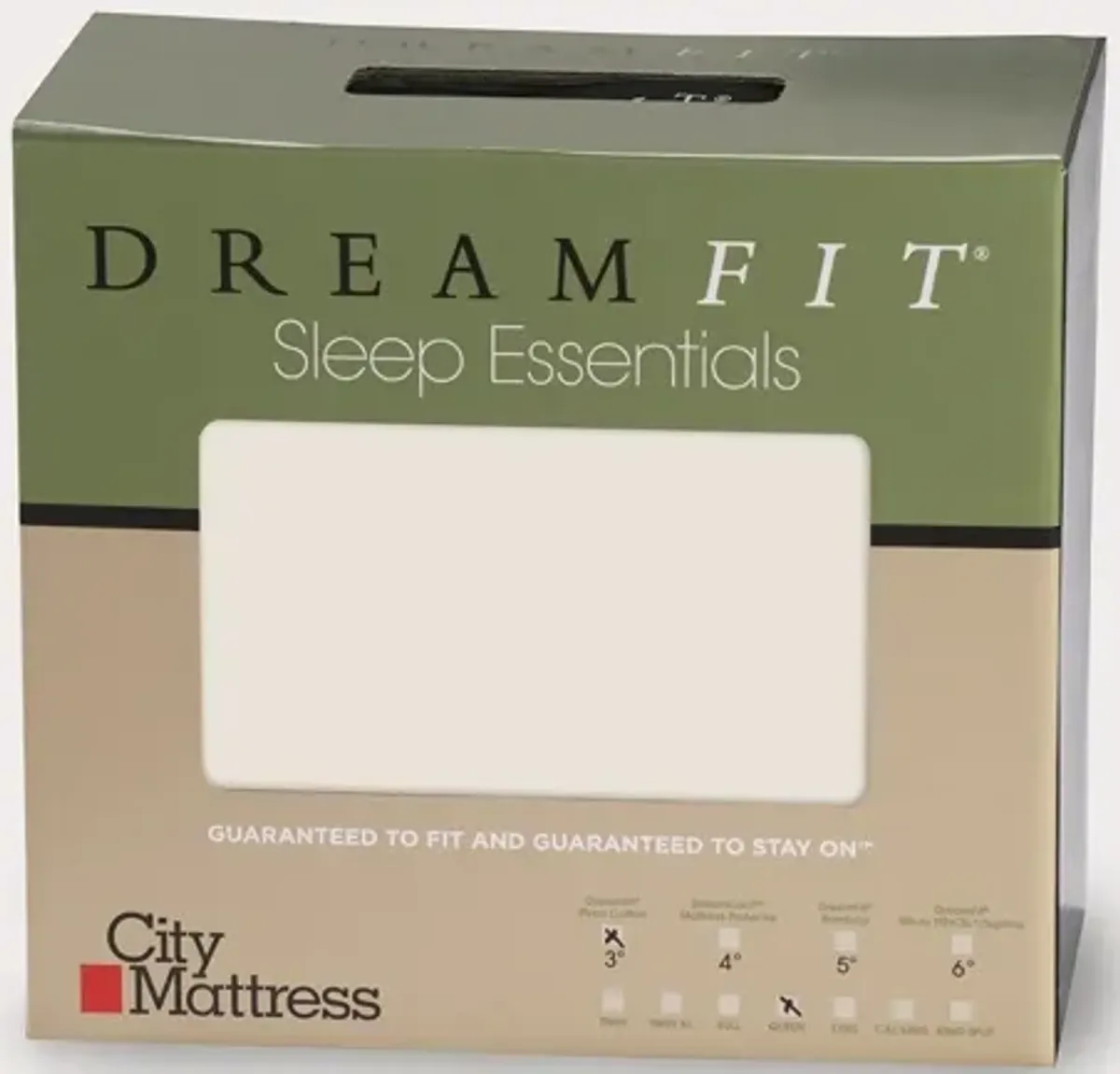 DreamFit Degree 3 Cotton Sheet Set - Sage - Queen