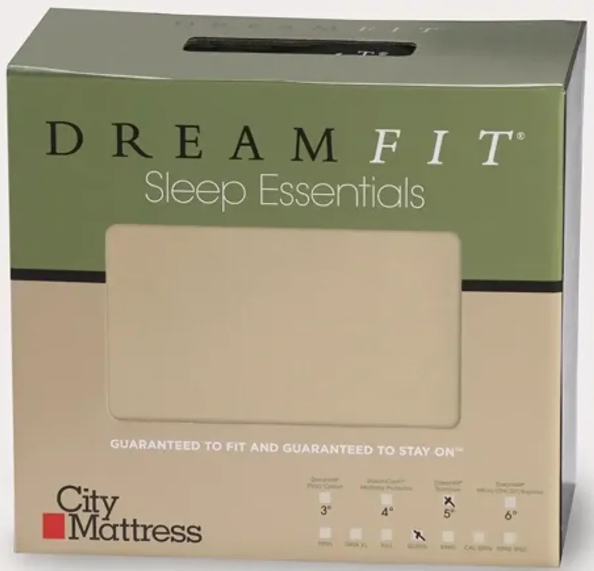 DreamFit Degree 5 Bamboo Sheet Set - Sage - Full XL