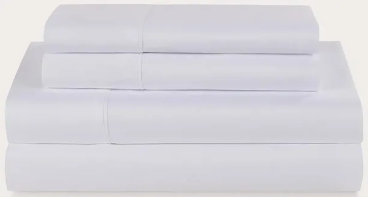 Bedgear Basic Sheet Set - Bright White - Twin