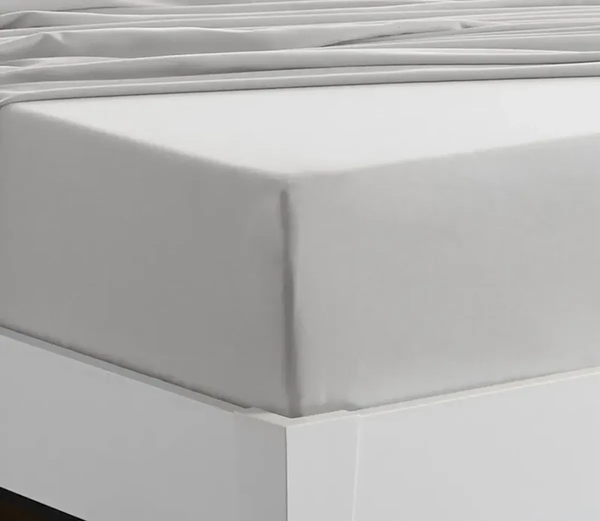 Bedgear Basic Sheet Set - Light Grey - Cal King