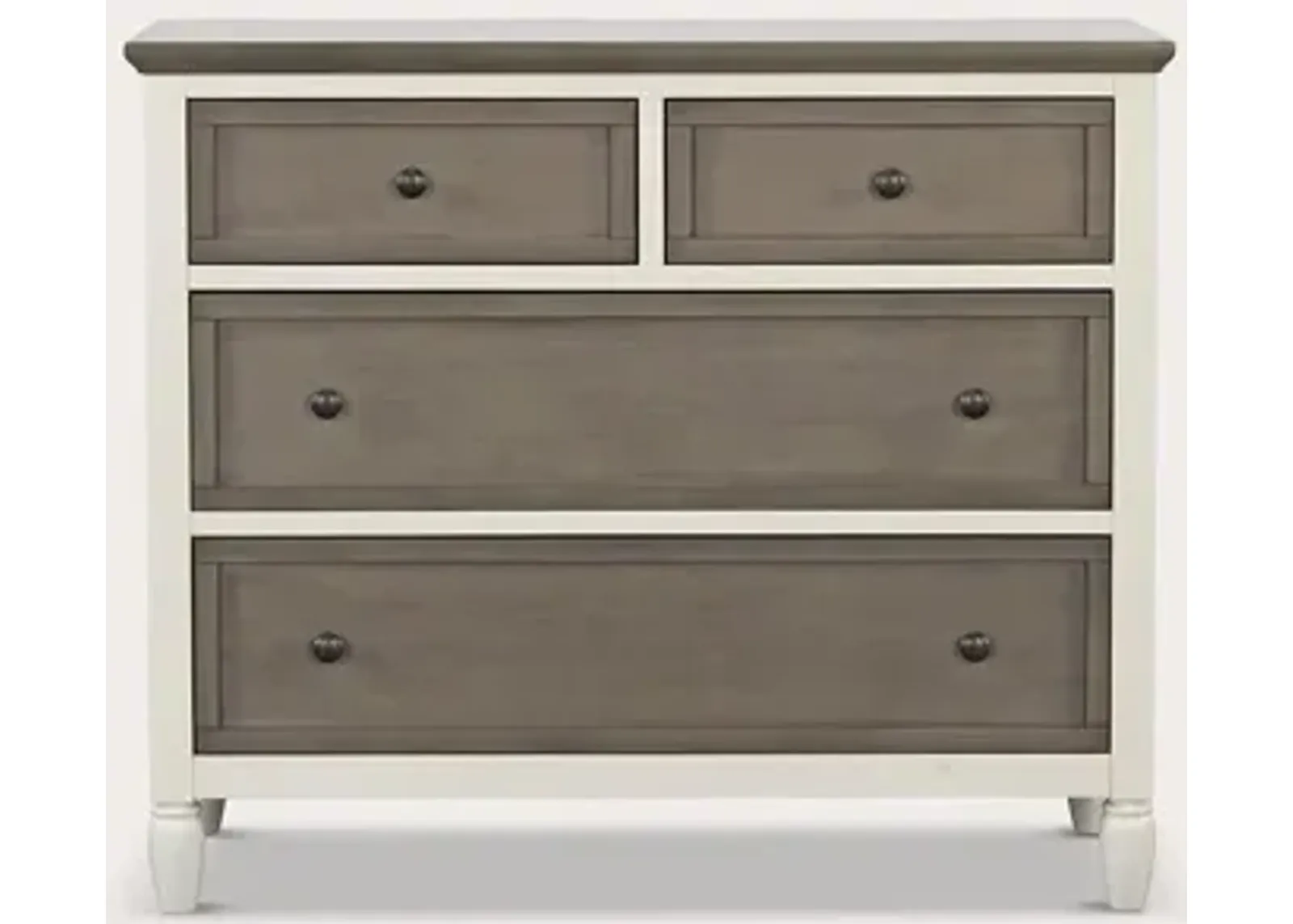 CM Home Delnoir Driftwood 4-Drawer Dresser