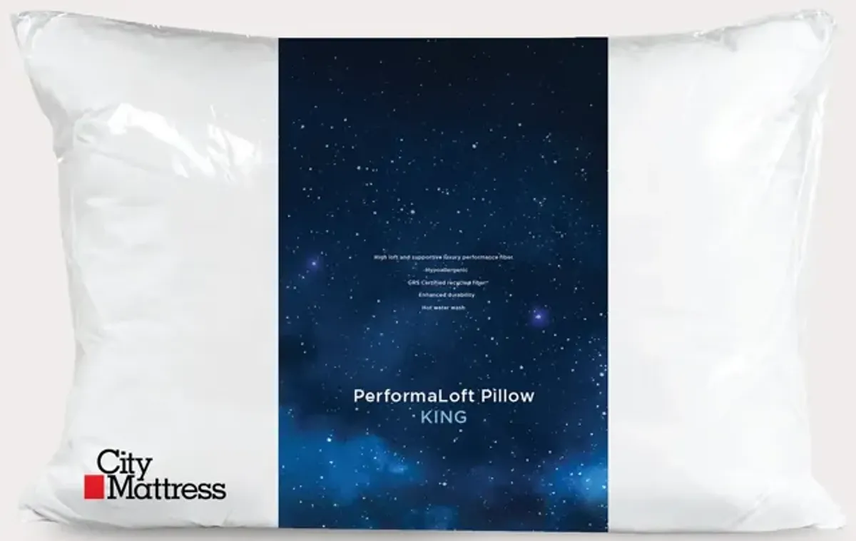 City Mattress Night Song Down Alternative Pillow - King