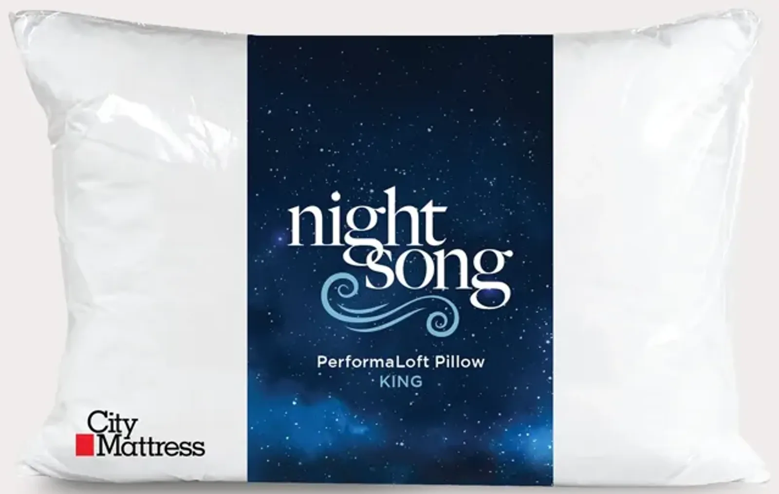 City Mattress Night Song Down Alternative Pillow - Set of 2 Queen