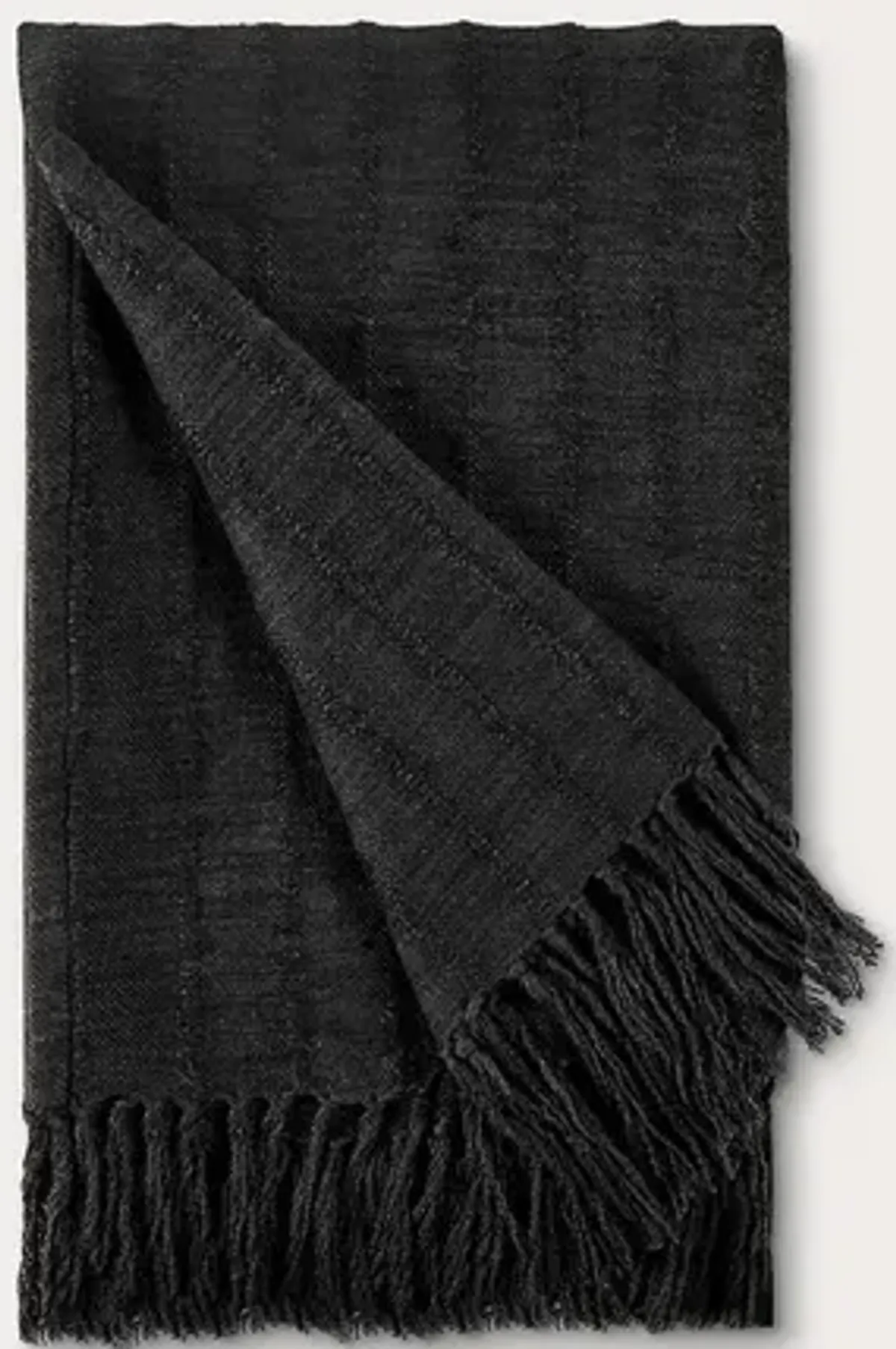 Villa by Classic Home Hunter Throw Blanket - Black