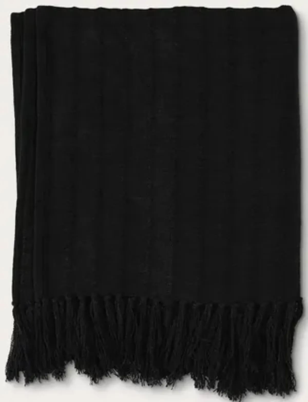 Villa by Classic Home Hunter Throw Blanket - Black