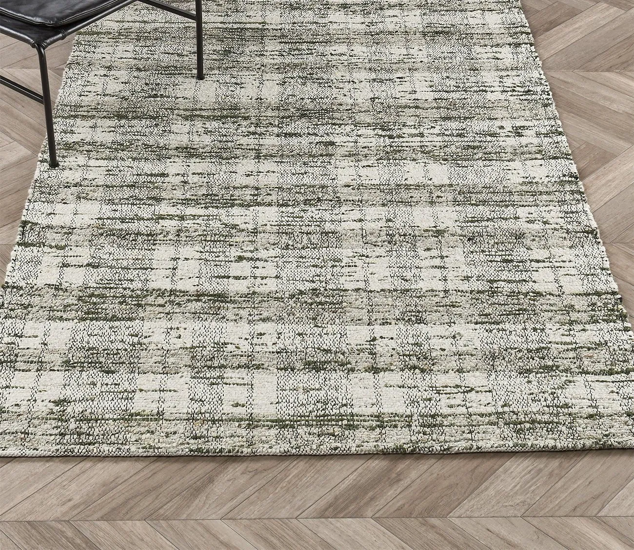 Villa by Classic Home Perth Cotton Wool Area Rug - Natural - 6' x 9'