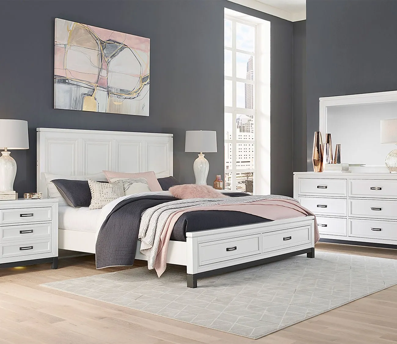 Aspen Home Hyde Park Bedroom Set - Queen