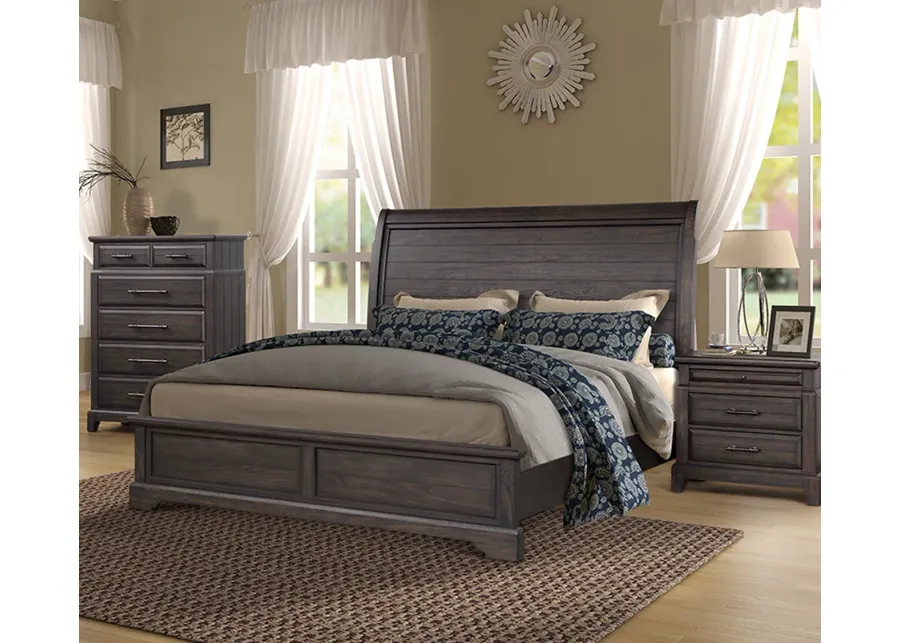 Bernard Furniture Group Bellamy Lane Sleigh Bed - Queen