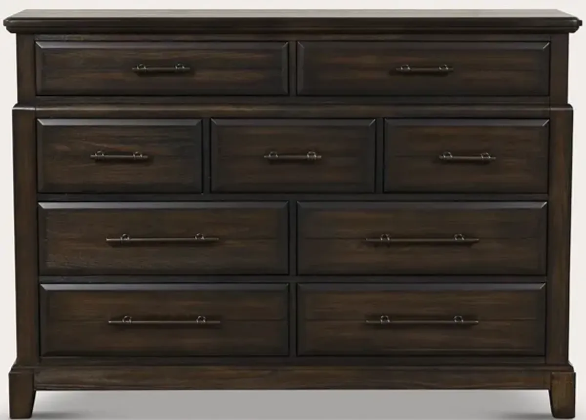 Bernard Furniture Group Bellamy Lane 9-Drawer Dresser