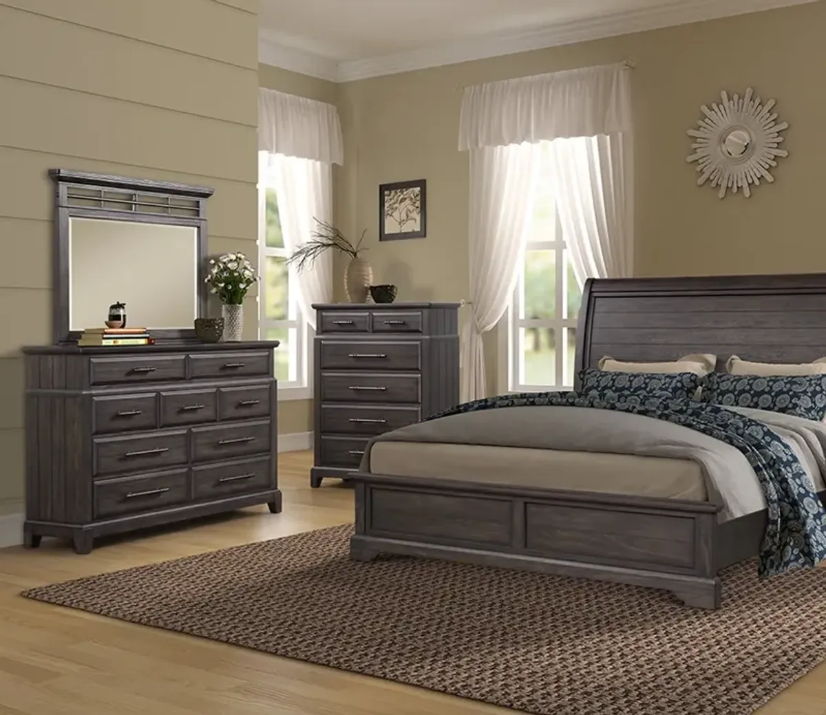 Bernard Furniture Group Bellamy Lane 9-Drawer Dresser