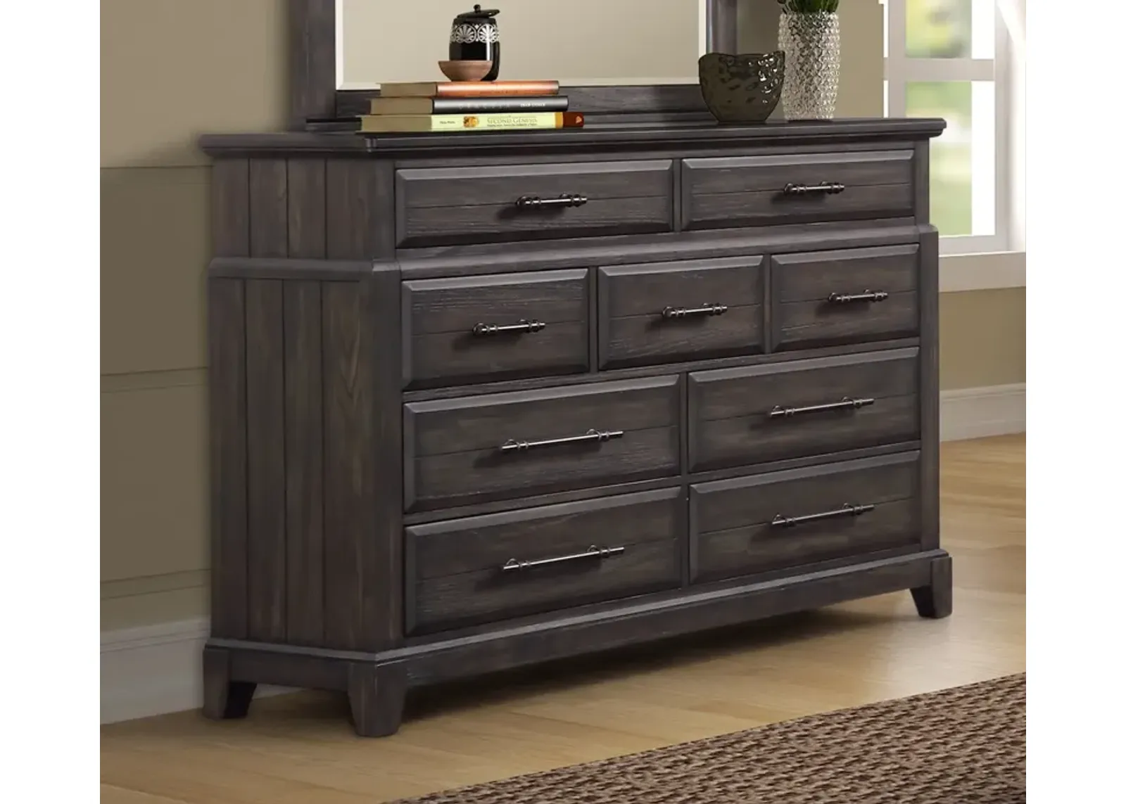 Bernard Furniture Group Bellamy Lane 9-Drawer Dresser