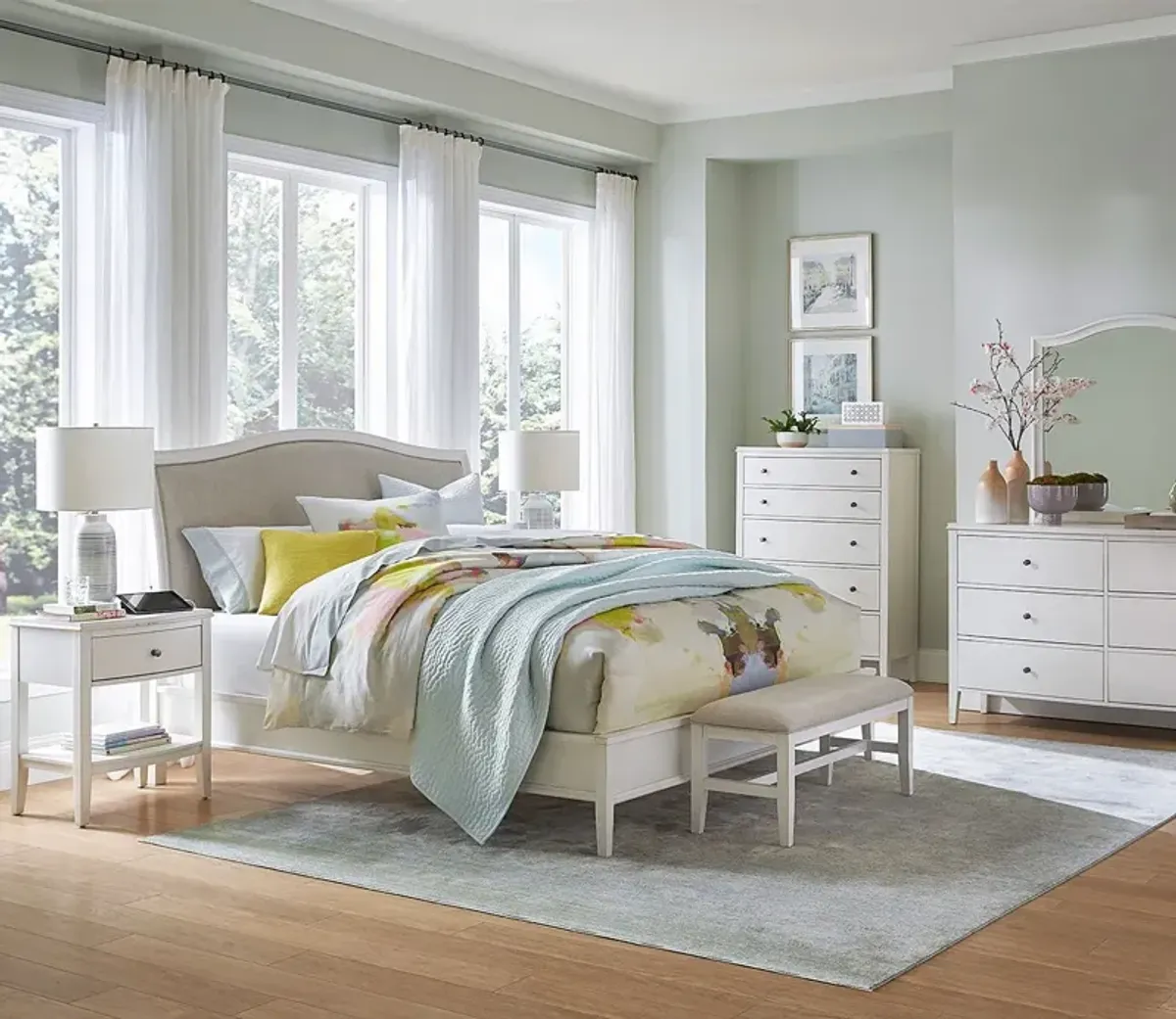 Aspen Home Charlotte Bedroom Set - Queen